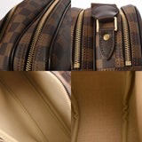 LOUIS VUITTON Damier Reporter PM SP Order Brown N45253 Unisex Canvas Shoulder Bag