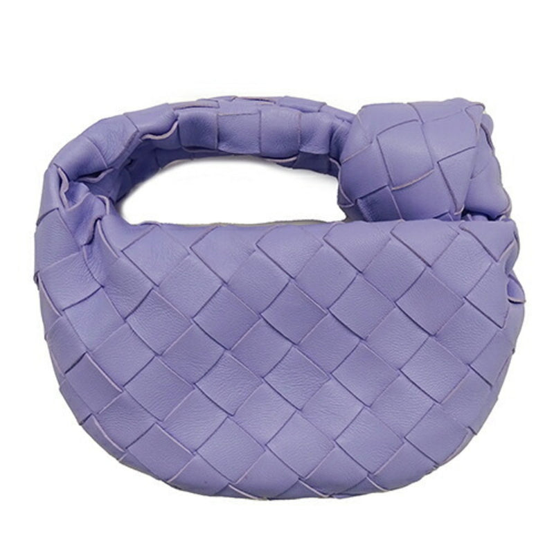 BOTTEGA VENETA Women's Handbag Bag Leather Candy Jodie Purple