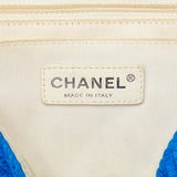 Chanel Matelasse 30 Coco Mark Handbag Shoulder Bag Blue Canvas Women's CHANEL