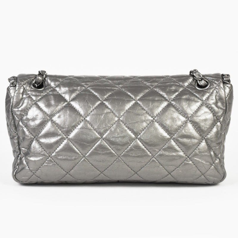 CHANEL Coco Mark Matelasse Luxury Chain Shoulder Bag Lambskin Silver 8-digit 14th series (manufactured around 2010) IT8D4ORW5WRG