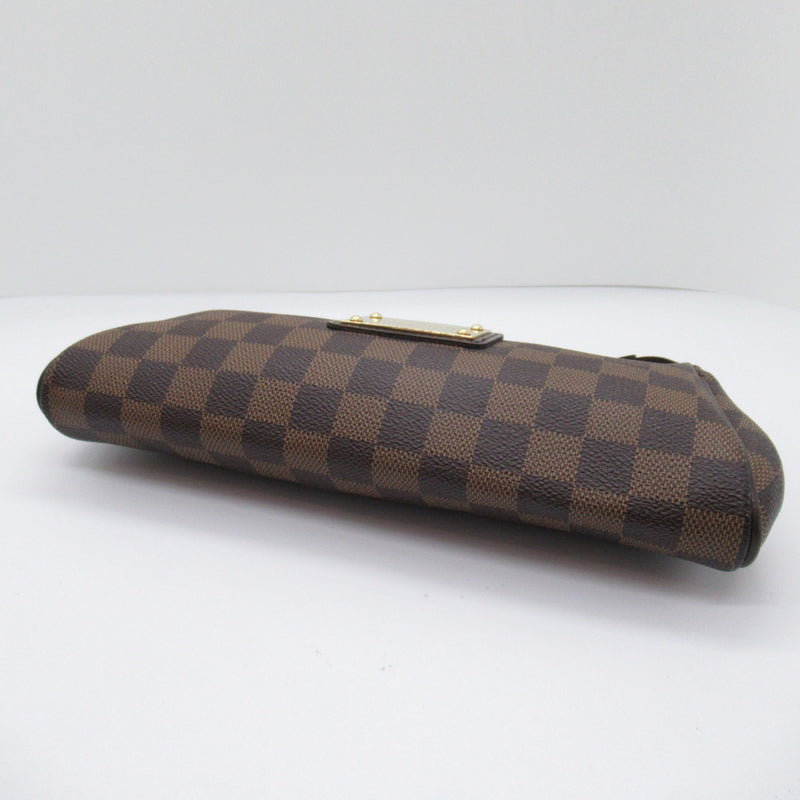 LOUIS VUITTON Eva Brown Ebene Damier PVC coated canvas N55213