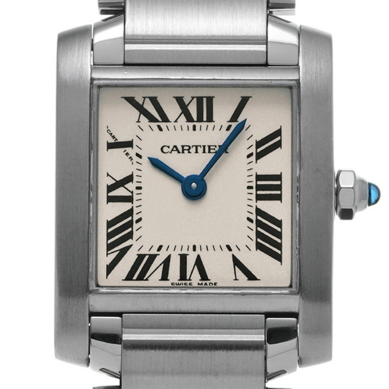 CARTIER Tank Francaise SM W51008Q3 Ladies' Watch Quartz