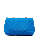 Chanel Matelasse 30 Coco Mark Handbag Shoulder Bag Blue Canvas Women's CHANEL