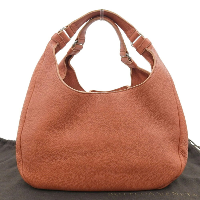 BOTTEGA VENETA Intrecciato Campana 125787 V2536 6200 Handbag Orange Brown