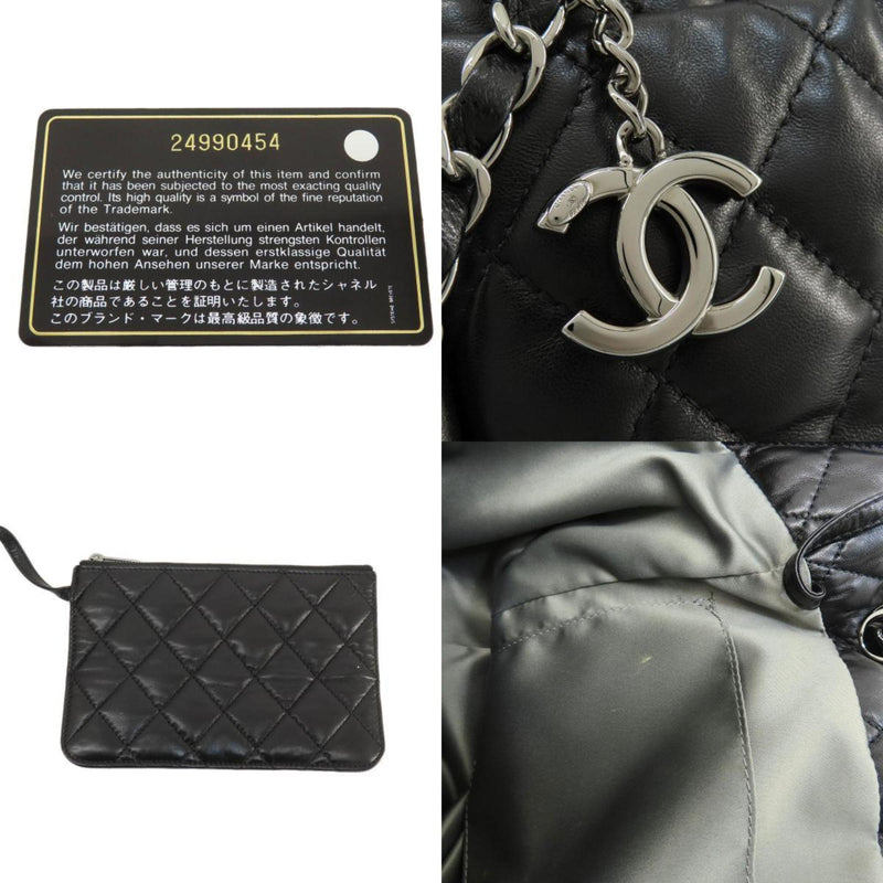 Chanel Matelasse Tote Bag Lambskin Women's CHANEL