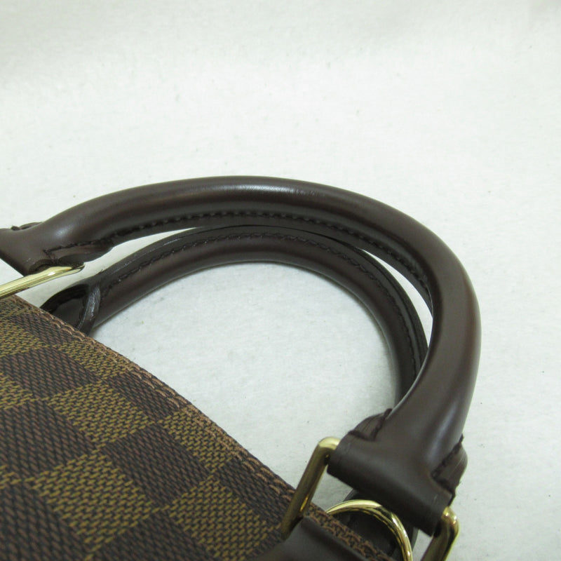 LOUIS VUITTON Alma Brown Ebene Damier PVC coated canvas N51131