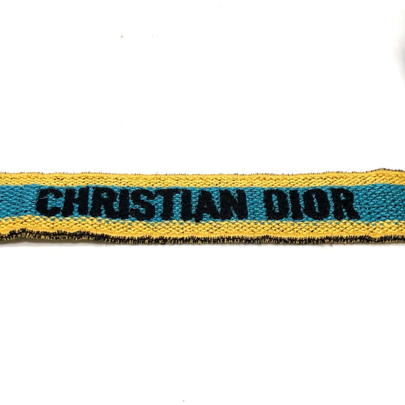 Christian CHRISTIAN DIOR Bag Crossbody Shoulder Bag blue SilverHardware