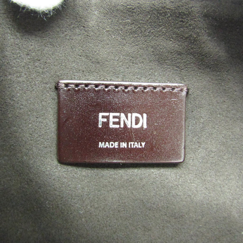 Fendi AFTER 7VA604 AMAC F082Q Men's Leather Shoulder Bag Dark Blue