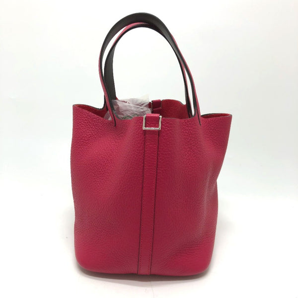 Hermes Tote Bag Bag Hand Bag Pink Based SilverHardware