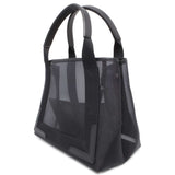 Balenciaga Tote Bag Navy Cabas S Mesh 339933 BALENCIAGA Small Black