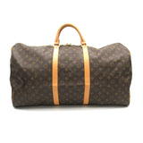 Louis Vuitton LOUIS VUITTON Keepall 60 Boston Bag Coated Canvas Monogram Men's Women's Brown M41422