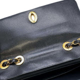 Chanel Chain Shoulder Bag Mademoiselle Coco Mark Caviar Skin CHANEL Black