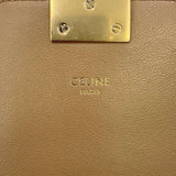 Celine Shoulder Bag C Medium Chain Calf Leather 187253 CELINE Beige Sale