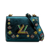 Louis Vuitton Epi Twist PM Studded Chain Shoulder Bag M53092 Green Multicolor Leather Women's LOUIS VUITTON