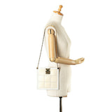 Louis Vuitton Epi Stretch Mojito Shoulder Bag M54613 White Leather Women's LOUIS VUITTON