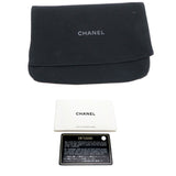 Chanel Seal Matelasse Chain Wallet Women's Shoulder Bag A84389 Lambskin Silver