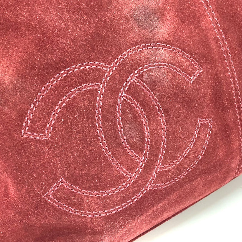 Chanel CC Mark bag shawl Shoulder Bag Bordeaux