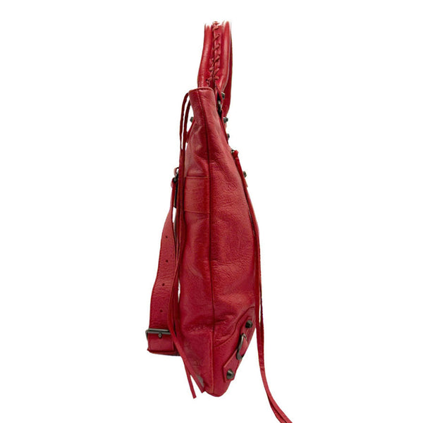 BALENCIAGA Shoulder Bag Leather Red Men's Women's 272434 z1040