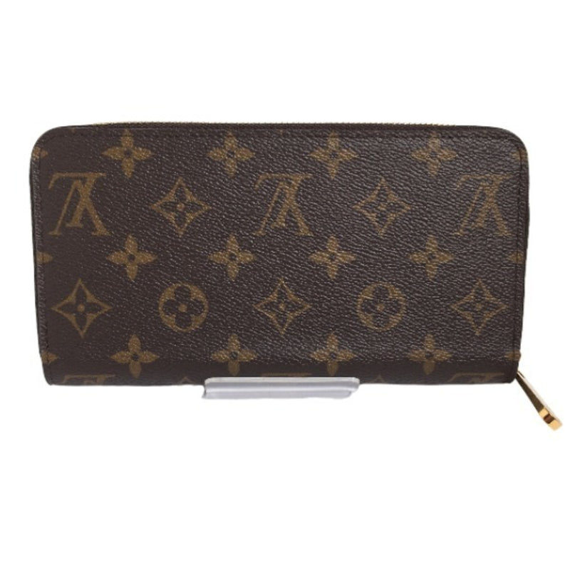 LOUIS VUITTON Long Wallet Monogram Round Zipper M42616 Louis Vuitton Brown LV