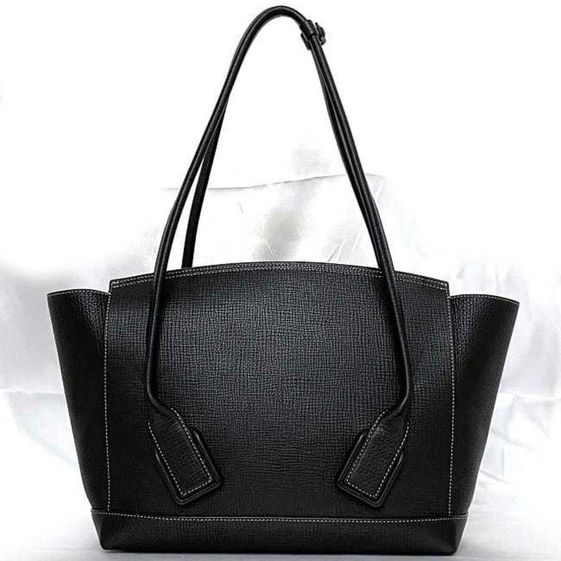 Bottega Veneta Tote Bag The Arco 48 Black 575941 f-19947 Leather BOTTEGA VENETA Flap Stitch Women's