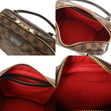 LOUIS VUITTON Damier Rivington PM Brown N41157 Women's Canvas Handbag