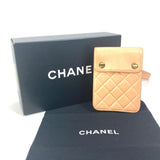 Chanel neck pouch smartphone pouch Shoulder Shoulder Shoulder Bag Pink Based