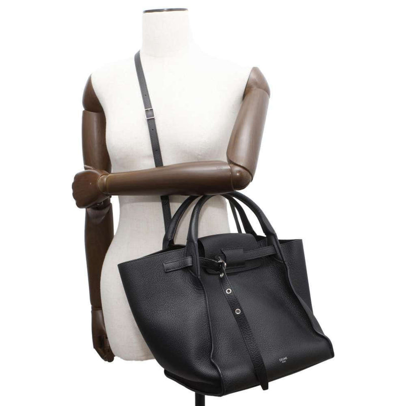 Celine Handbag Big Bag Small 189313 CELINE 2way Shoulder Black