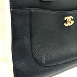 Chanel A69930 CC mark 2WAY Hand Bag Tote Bag Shoulder Bag Black GoldHardware