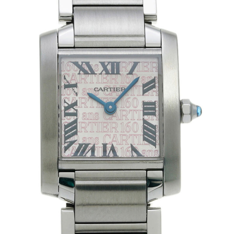 CARTIER Tank Francaise SM 160ans Asia 2500 Limited W51035Q3 Ladies Watch Quartz