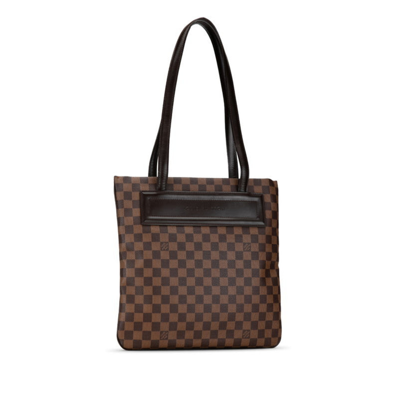 Louis Vuitton Damier Clifton Tote Bag N51149 Brown PVC Leather Women's LOUIS VUITTON