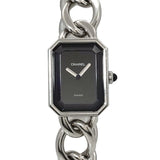 CHANEL Premiere L size H0452 Ladies watch Black quartz