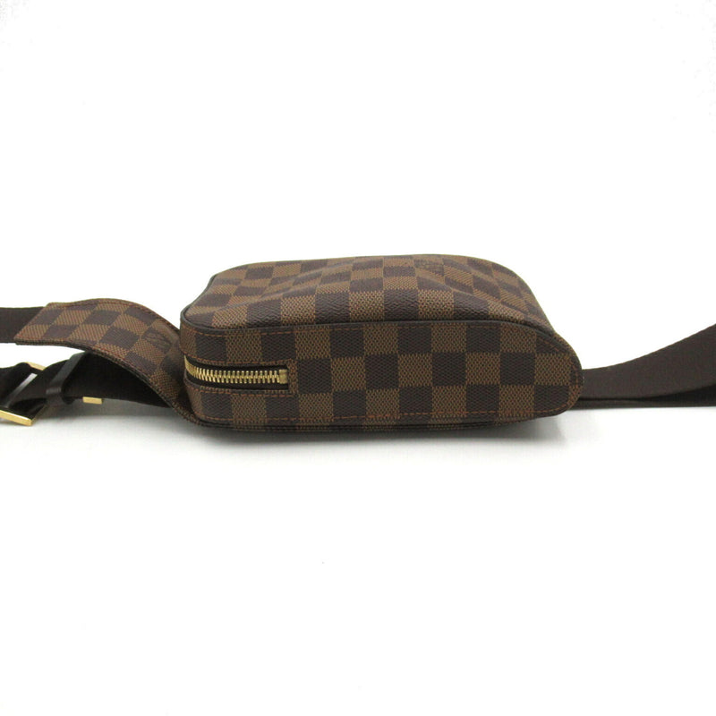 Louis Vuitton LOUIS VUITTON Geronimos Waist Bag Body Coated Canvas Damier Men's Brown N51994