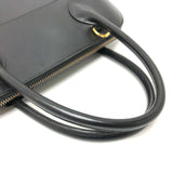 Hermes 2WAY Bag Shoulder Bag Hand Bag Black GoldHardware