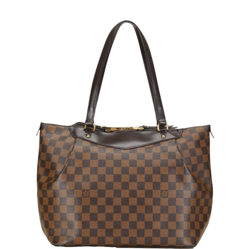 Louis Vuitton Damier Westminster GM Tote Bag Shoulder N41103 Brown PVC Leather Women's LOUIS VUITTON