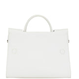 Christian Dior Dior DiorEver Handbag Shoulder Bag White Leather Women's