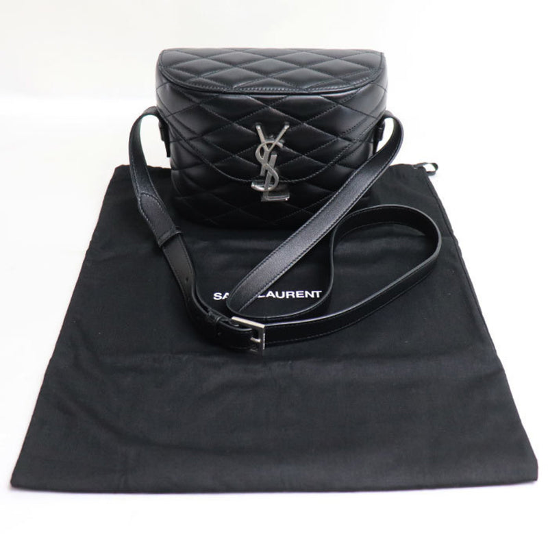 SAINT LAURENT Saint Laurent June Box Bag Shoulder Black 710298 Women's