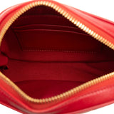 Celine C Small Camera Bag Shoulder Red Leather Women's CELINE