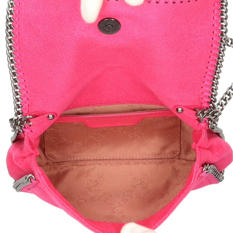 Stella McCartney Falabella Shoulder Bag Polyester Pink Ladies