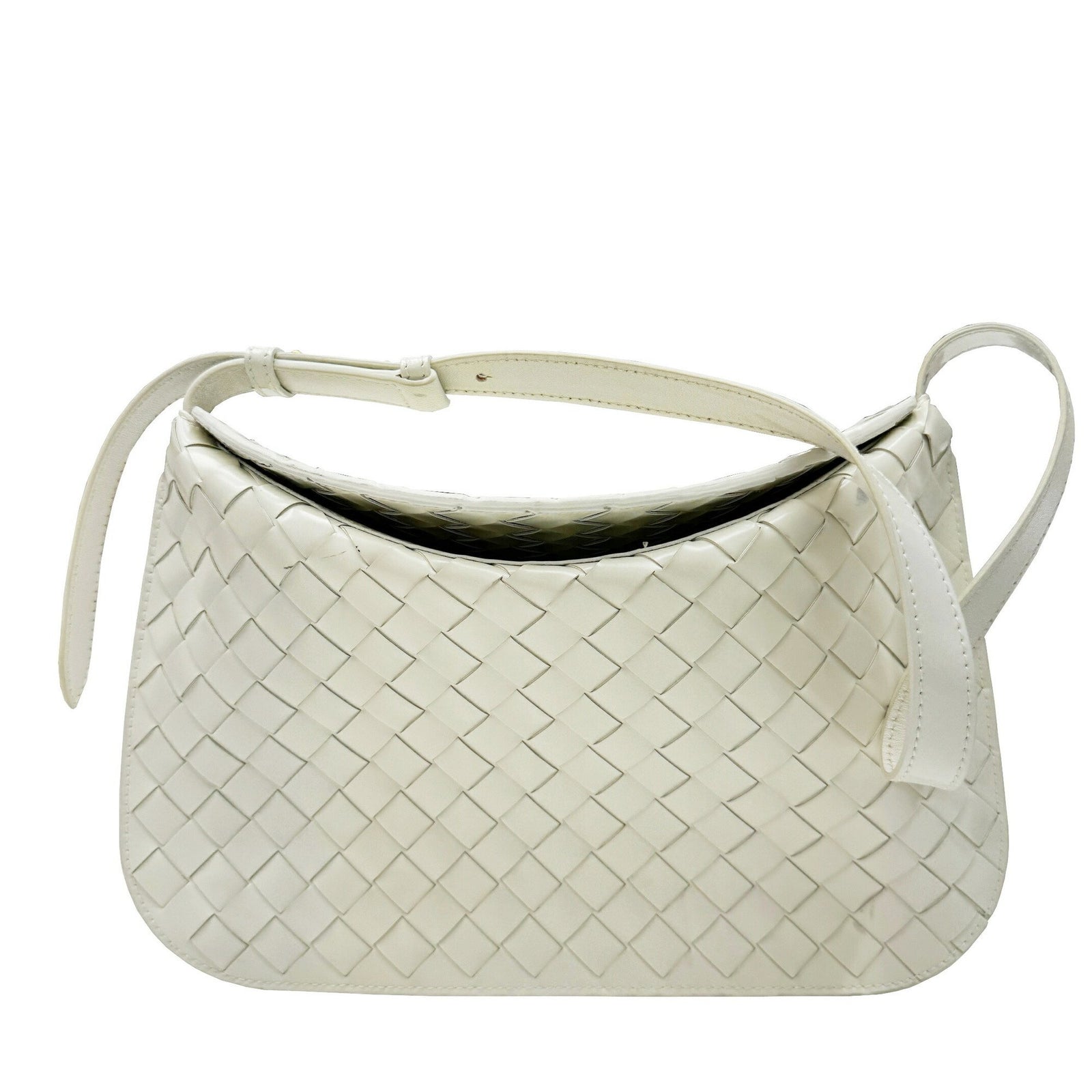 BOTTEGA VENETA Flap Intrecciato Shoulder Bag for Women 701046 v1w91 90 –  Brandera Luxury Vintage