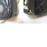 CHANEL Chain Shoulder Bag Lambskin (Sheepskin) Women's Black