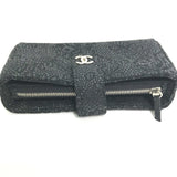 Chanel CC Mark CC coin purse Pouch Black