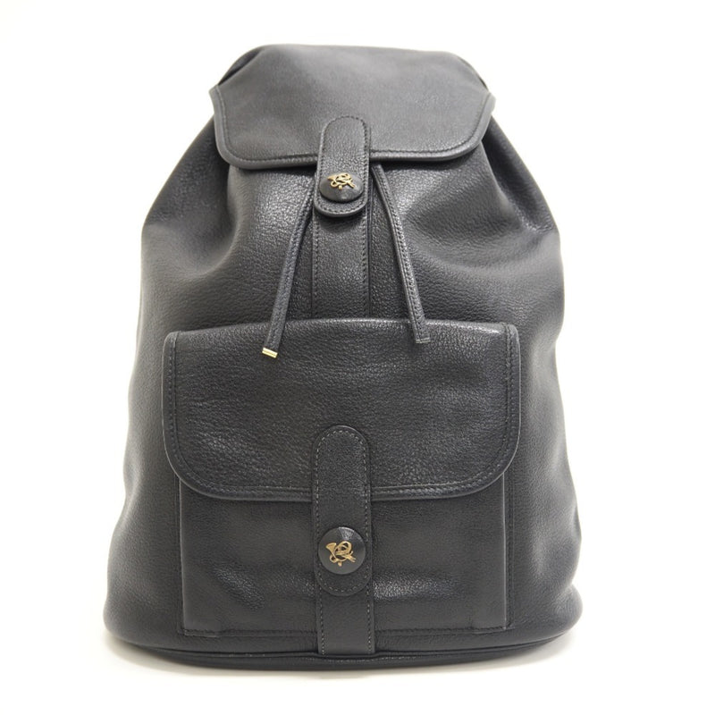 HERMES Sack Add Burden Backpack/Daypack Black Men's