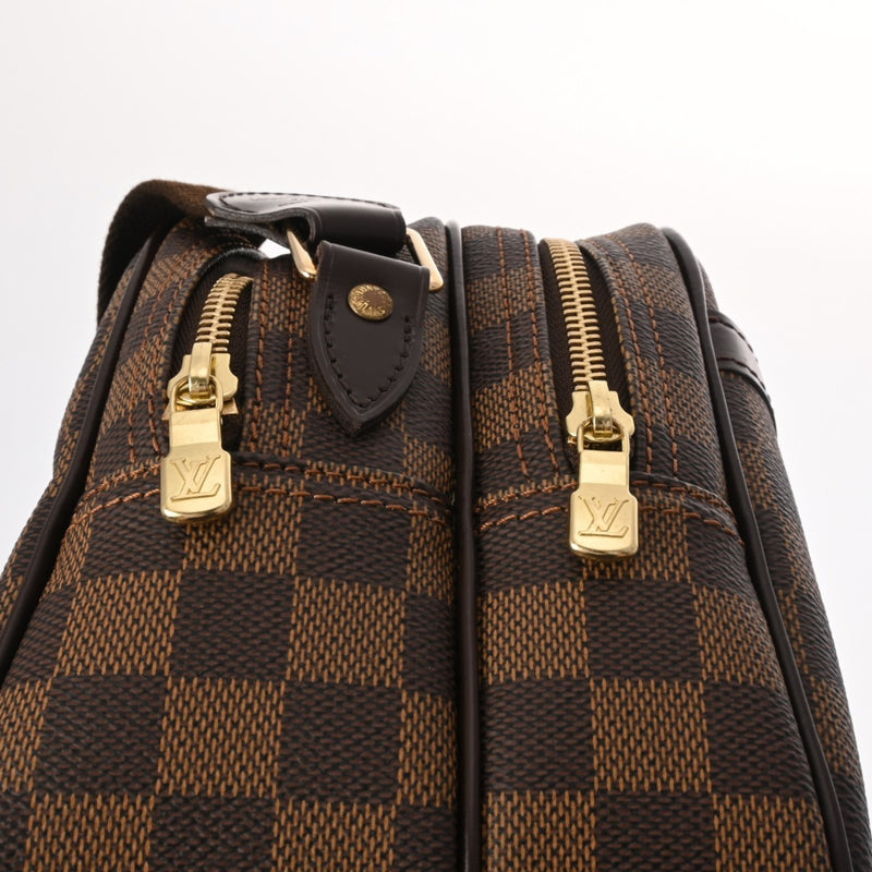 LOUIS VUITTON Damier Reporter PM SP Order Brown N45253 Unisex Canvas Shoulder Bag