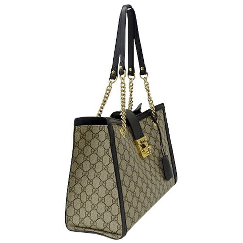 GUCCI Bags for Women Tote Shoulder GG Supreme Brown Beige Black 479197 Chain