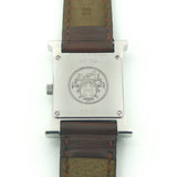 HERMES H Watch HH1.210.260/UNO Quartz Silver Dial Y03006