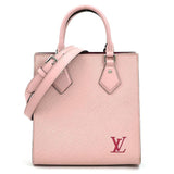 Louis Vuitton LOUIS VUITTON Handbag Shoulder Bag Epi Sac Plat BB Leather Light Pink Silver Women's M58659 e58723f