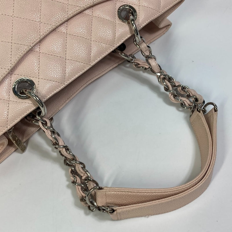 Chanel A50995 CC Mark Bag Chain GST Shoulder Bag Tote Bag pink SilverHardware