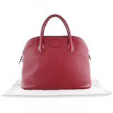 Hermes Bolide 35 Togo Red 〇F Women's Handbag