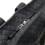 BOTTEGA VENETA New Rubber Intrecciato Tote Bag Shoulder Black 651681