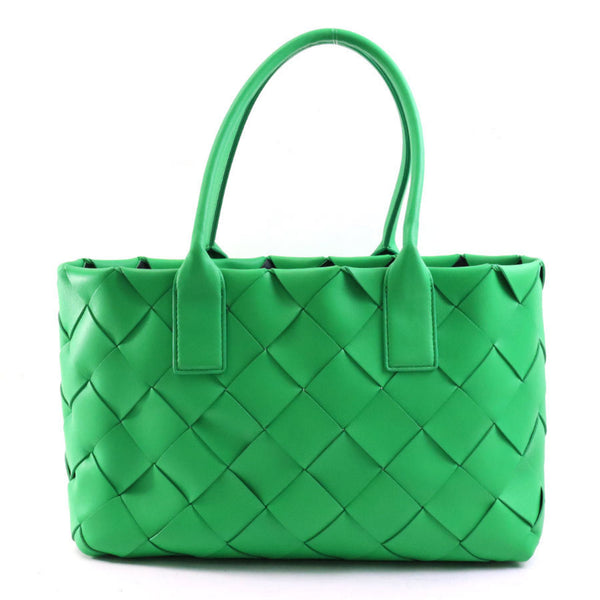 BOTTEGA VENETA Shoulder Bag Intrecciato Leather Green Unisex 99907f